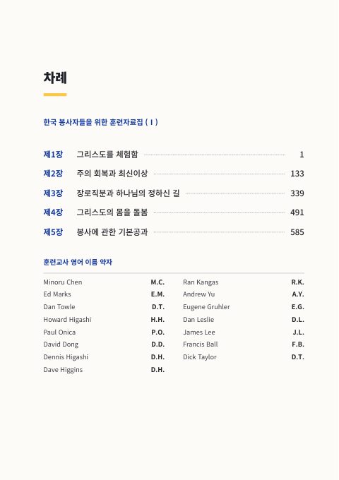 차례